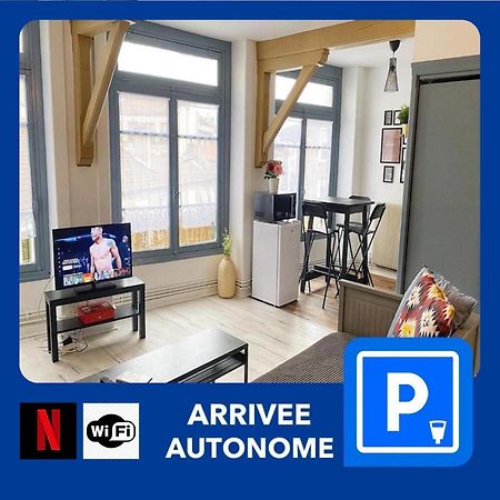 015 Chic & Cosy Studio 41M2 Hypercentre Wifi Smart Tv Netflix Saint-Etienne  Kültér fotó