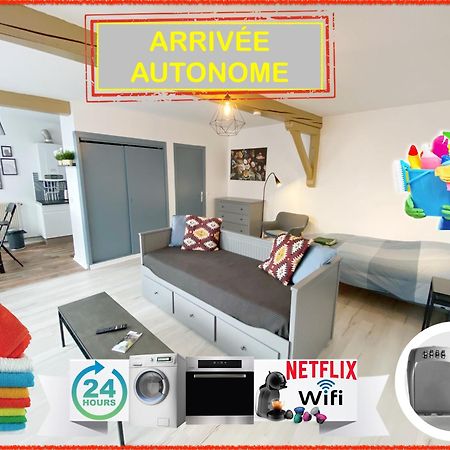 015 Chic & Cosy Studio 41M2 Hypercentre Wifi Smart Tv Netflix Saint-Etienne  Kültér fotó